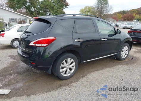 2014 Nissan Murano Sl z USA, uszkodzony, nr VIN JN8AZ1MW0EW504149